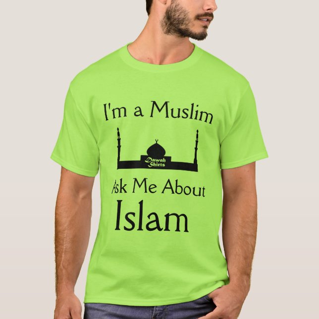 Ask Me About Islam T-Shirt (Front)