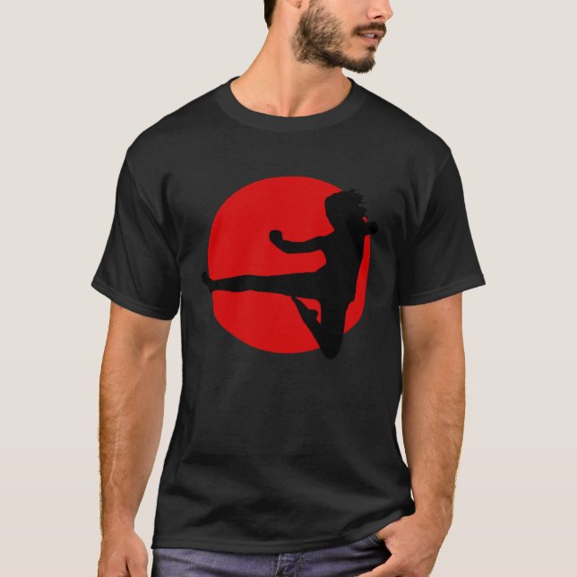 Ask Me About Kyokushin Karate Martial Artist Sport T-Shirt (Front)