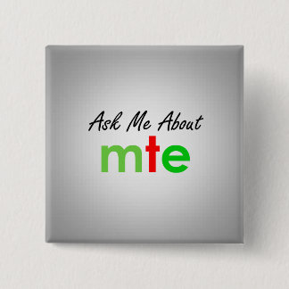 Ask Me About - Mission Theatre Ensemble 15 Cm Square Badge