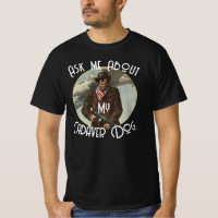 Ask me About my Cadaver Dog Matching TShirt 2049