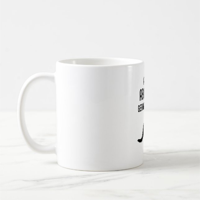 Ask Me About My German Shepherd  Coffee Mug (Left)