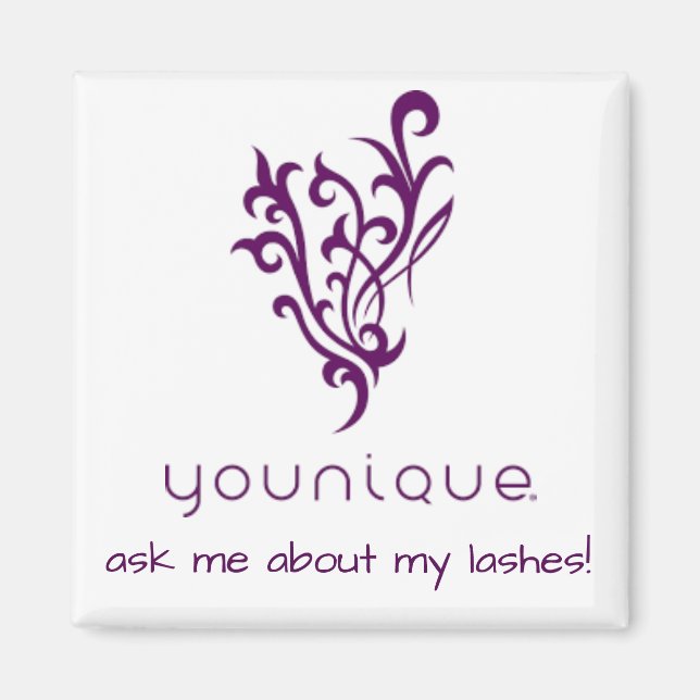 Ask me about my lashes magnet (Front)