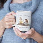Ask Me About My Podcast | Monogram Podcaster Mug<br><div class="desc">Are you a podcaster or podcast moderator? Then this quirky illustrated podcasting collection is perfect for you. Whether podcast professional or amateur, an audio editor, radio producer or podcast lover these designs are sure to fit your needs. Can be transferred to any product Zazzle carries. Add your custom wording to...</div>
