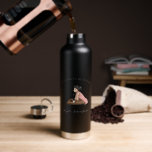 Ask Me About My Podcast | Monogram Podcaster Water Bottle<br><div class="desc">Are you a podcaster or podcast moderator? Then this quirky illustrated podcasting water bottle is perfect for you. Whether podcast professional or amateur, an audio editor, radio producer or podcast lover these designs are sure to fit your needs. Can be transferred to any product Zazzle carries. Add your custom wording...</div>