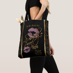 Ask me about my Smudge Proof Lips - Lipsense Tote Bag