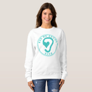 Ask me about SCDS (Aqua) Long Sleeve Sweatshirt