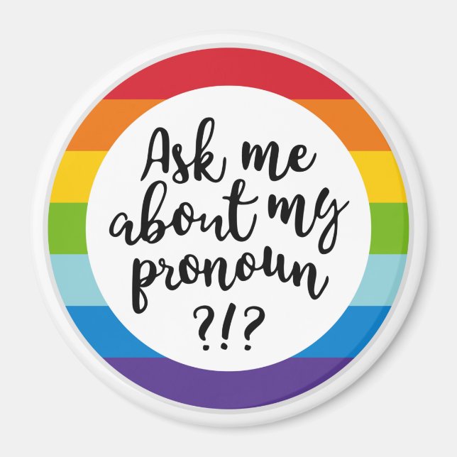 Ask Me Magnet (Front)
