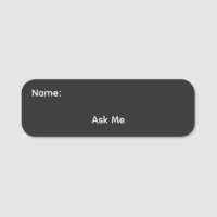 Ask Me Name Magnetic