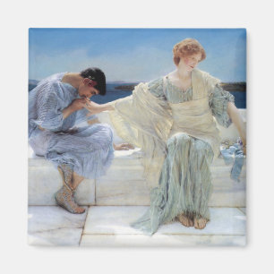 Ask Me No More by Sir Lawrence Alma Tadema Magnet