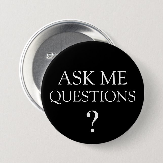 Ask Me Questions Bulk Message Buttons (Front & Back)