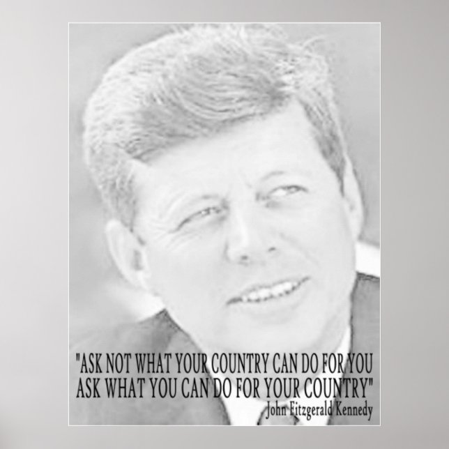 Ask Not Poster (Front)