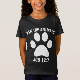 ASK THE ANIMALS Christian KIDS T-Shirts