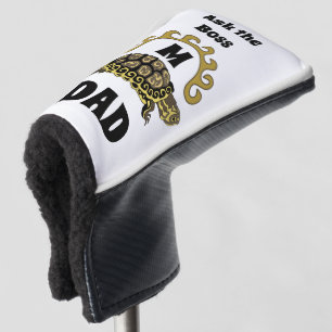 Ask the Boss Dad Cumberland Slider Turtle Monogram Golf Head Cover