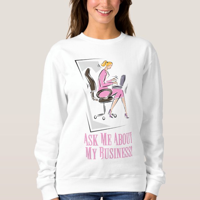 Ask Women's Basic Sweatshirt (Front)