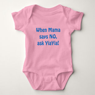 Ask YiaYia! Baby Bodysuit