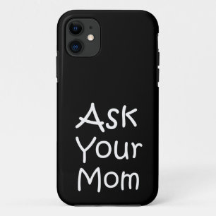 Ask your mum Case-Mate iPhone case