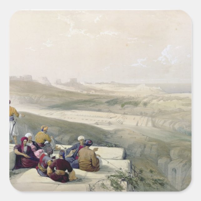 Askalon, plate from Volume II of 'The Holy Square Sticker (Front)