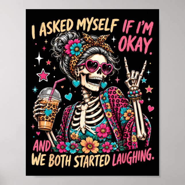 Asked If And Both Started Laughing Funny Poster (Front)