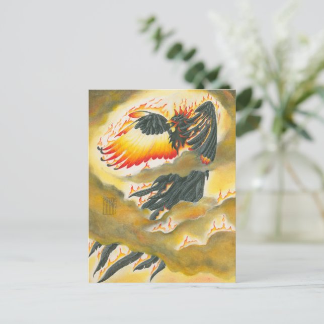 Askelon Phoenix Postcard (Standing Front)