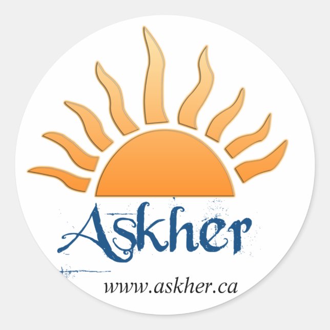 askher sticker (Front)