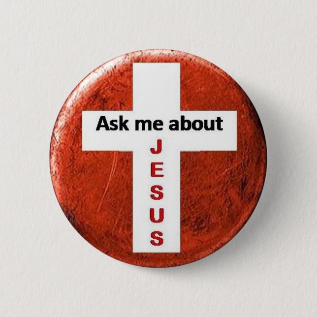 askme2.O 6 Cm Round Badge (Front)