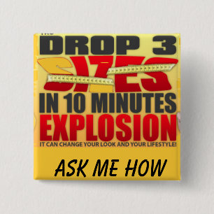 askme how 15 cm square badge