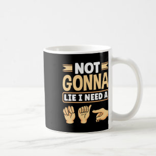 Asl Alphabet American Sing Language Asl Teacher I  Coffee Mug