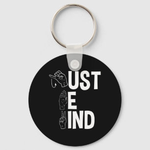 ASL Alphabet American Sing Language ASL Teacher Ju Key Ring