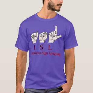 ASL American Sign Language 5 T-Shirt