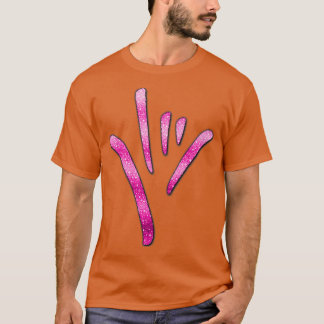 ASL American Sign Language I love you 7 T-Shirt