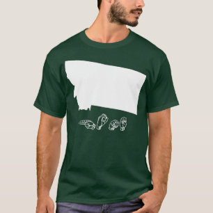 ASL American Sign Language Missouri T-Shirt