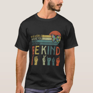 Asl Be Kind S T-Shirt