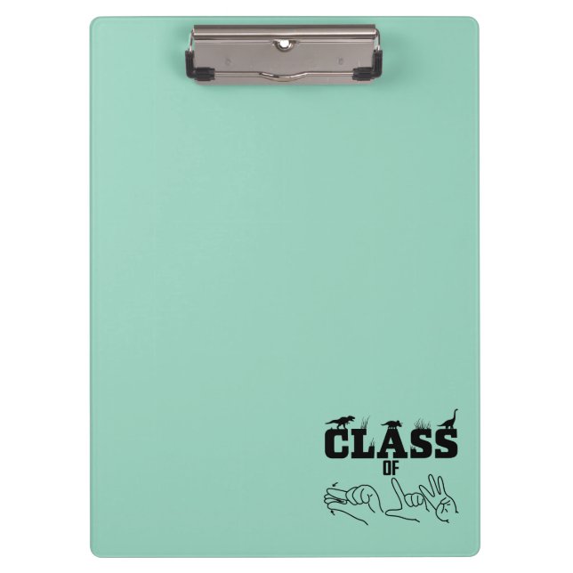 ASL - Class of 2026 - Graduation ASL Design Clipboard (Front)
