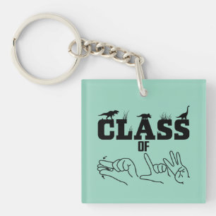 ASL - Class of 2026 - Graduation ASL Design T-Shir Key Ring