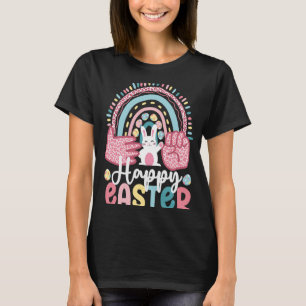 ASL Happy Easter Sign Language Signing Hands Easte T-Shirt