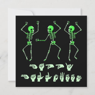 ASL Happy Halloween I - Cute Spooky Season