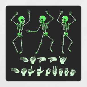 ASL Happy Halloween I - Cute Spooky Season