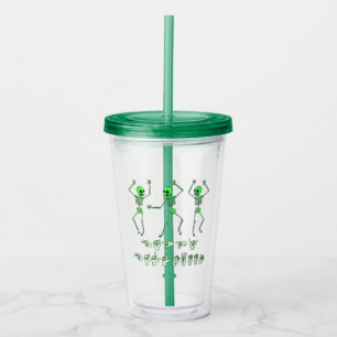 ASL Happy Halloween I - Cute Spooky Season Acrylic Tumbler
