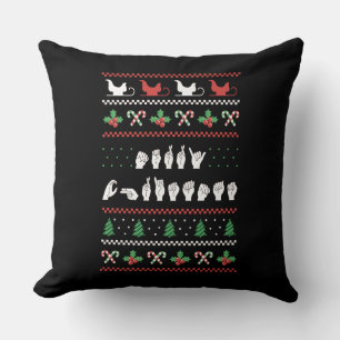 ASL Happy Halloween III - Cute Spooky Season Cushion