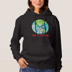 Asl I Love You First Day Of School 1 Hoodie