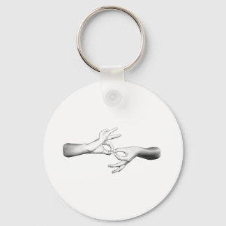 ASL Interpreter Key Ring