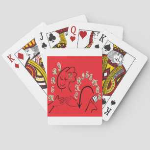ASL Merry Christmas Playing Cards