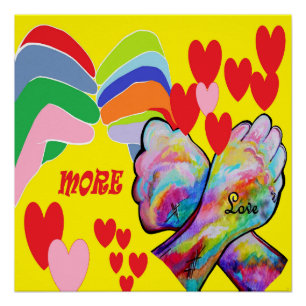 ASL More Love! Poster
