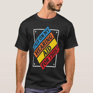 ASL Teacher Sign Language Deaf Hand Hearing 3 T-Shirt