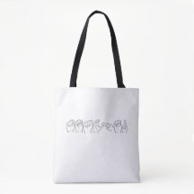 ASL Teacher Tote - American Sign Language Tote