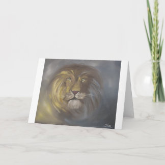 Aslan Lion Card