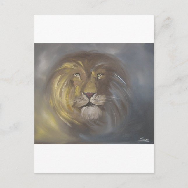 Aslan Lion Postcard (Front)