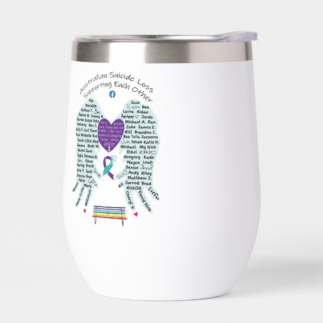 ASLSEO - Water Bottle 2 designs Gold and Blue (Left)