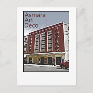 Asmara Art Deco - Cinema Impero Postcard