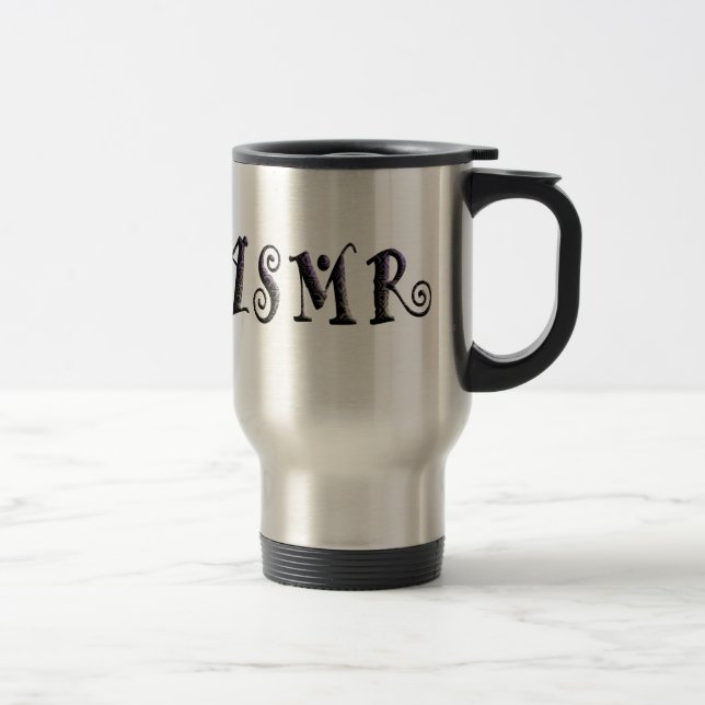 ASMR 3D Text Travel Mug (Right)